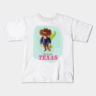 Texas Cowboy Kids T-Shirt